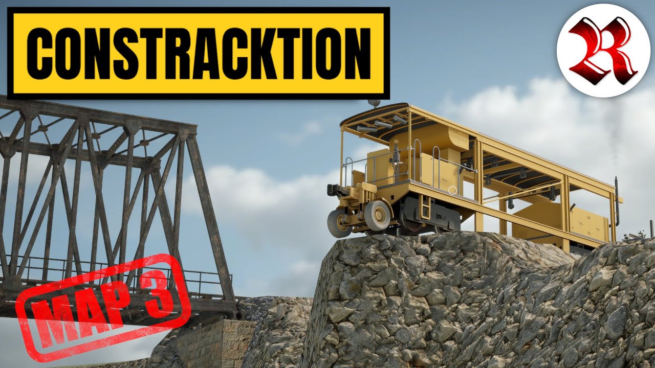 ConsTRACKtion | Map 3 | Building Mountain Forrests and River Railroads