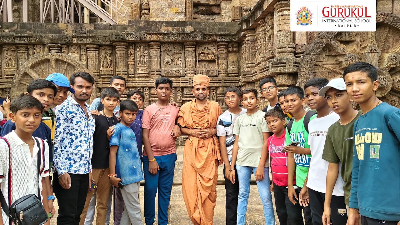 Bhubaneswar East India Tour 2025 | Gurukul Raipur | Shree Swaminarayan Gurukul International  School