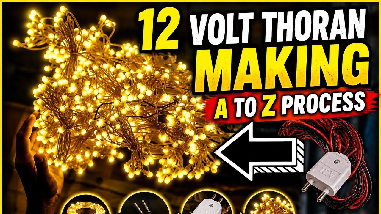 12 VOLT THORAN MAKING ⭐#pixellight 