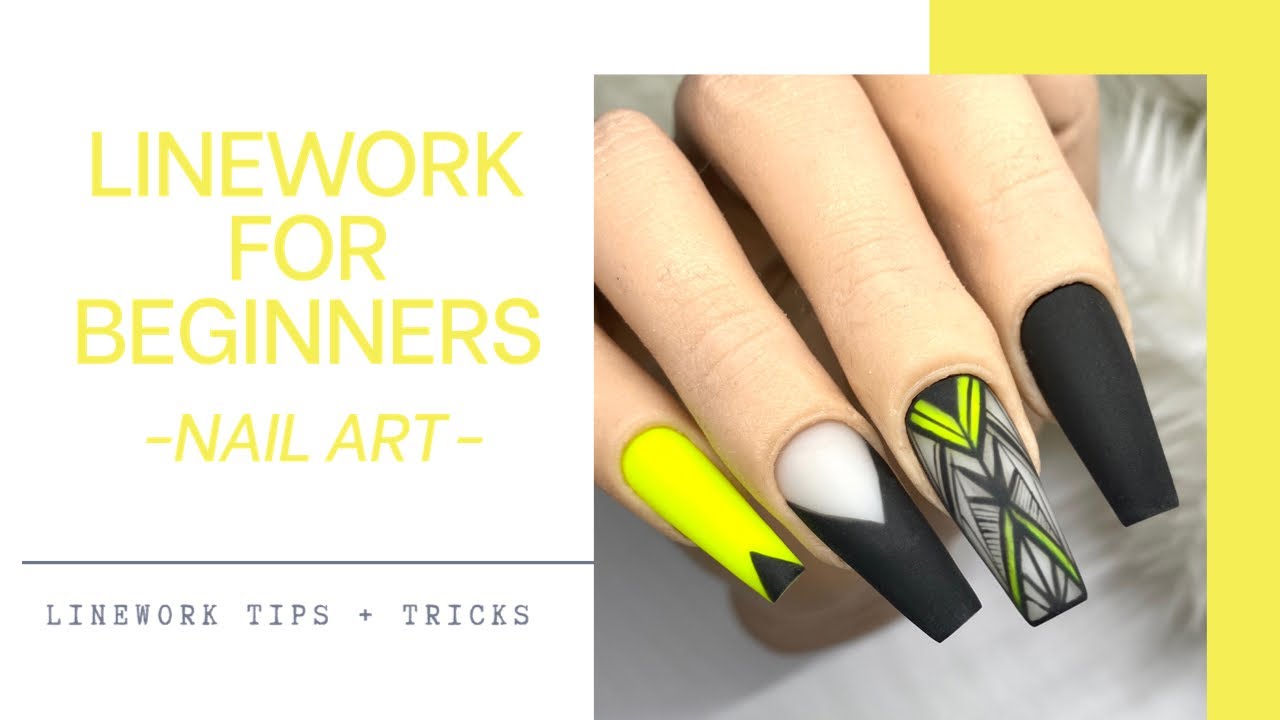 Line work for Beginners- Nail Art