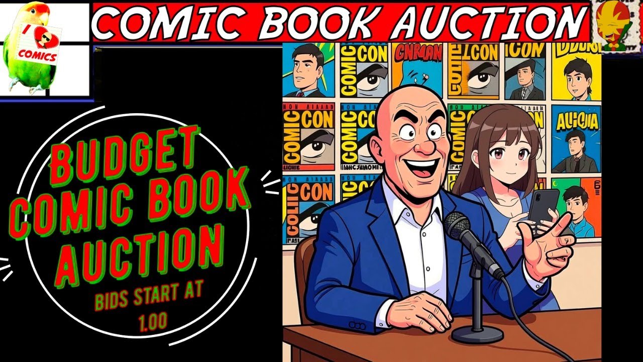 My Daughter's Training Day Comic Book Auction What Could Go Wrong