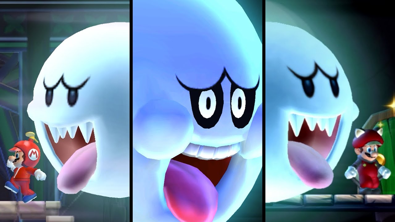 Evolution of Big Boo Levels in New Super Mario (2009-2022)