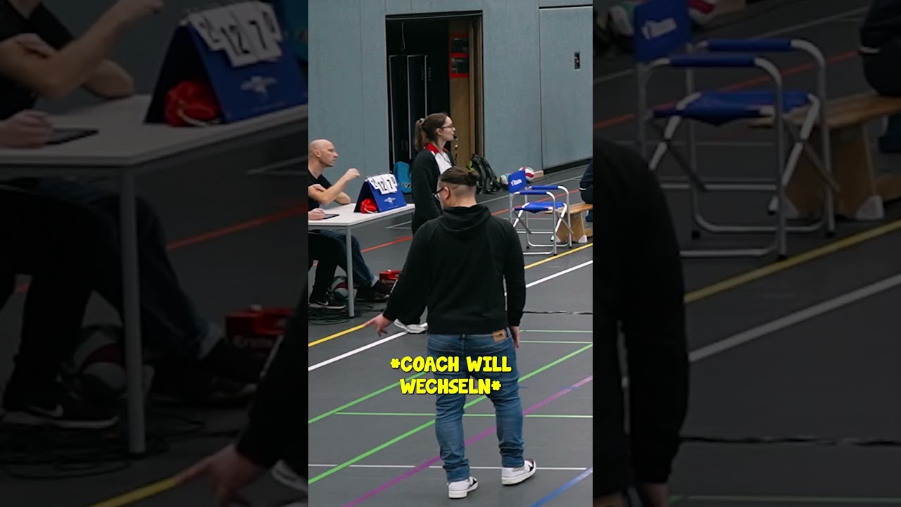 Olaf wird gebenched!😲 #volleyball #haikyuu #volleyballplayer