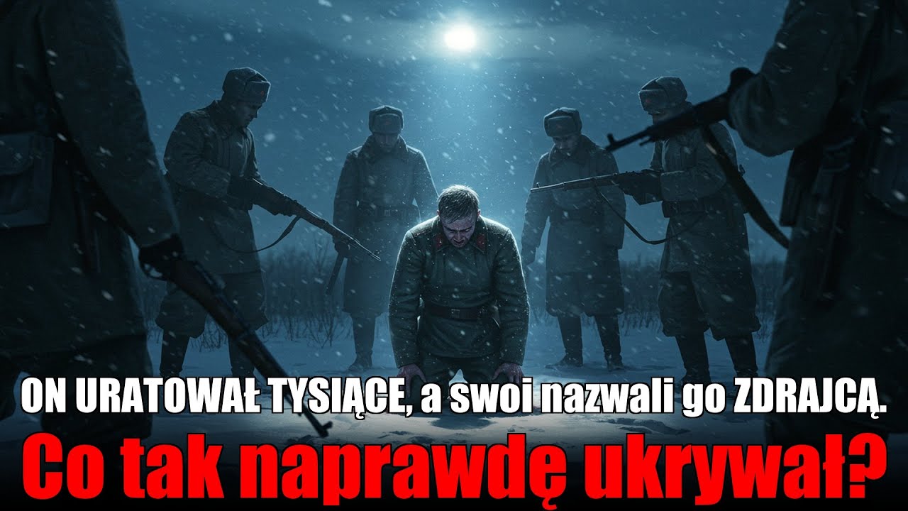 Skazano go na ROZSTRZELANIE jako zdrajcę. Prawda o jego 