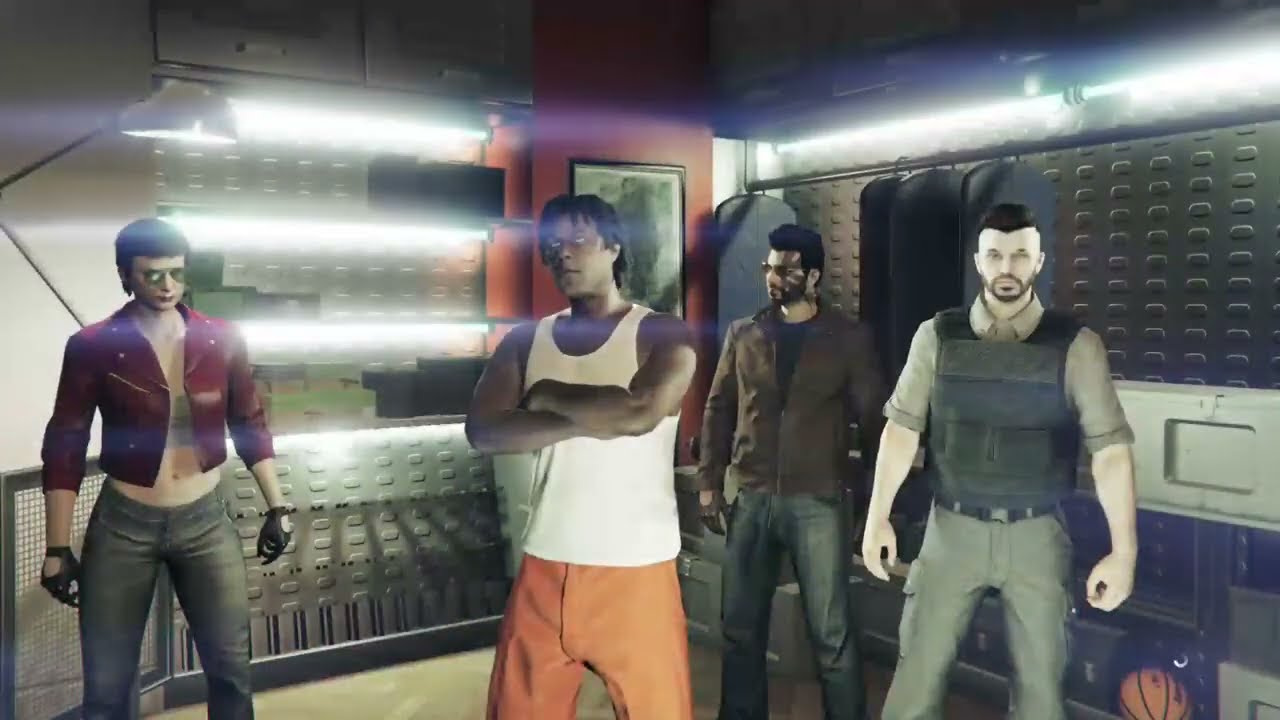 Grand Theft Auto V No-Radar Challenge Prison Break Heist Complete