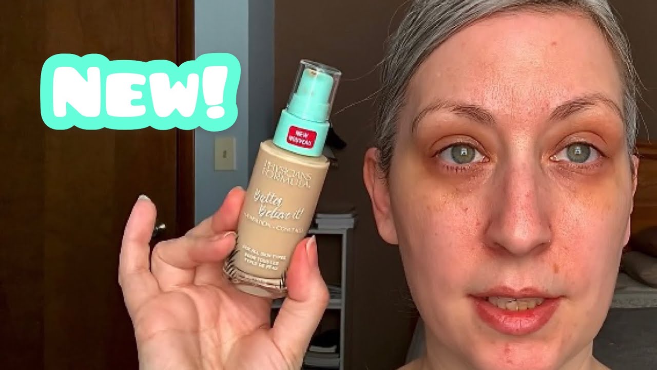Physician’s Formula Butter Believe It foundation review first impression over 40 makeup