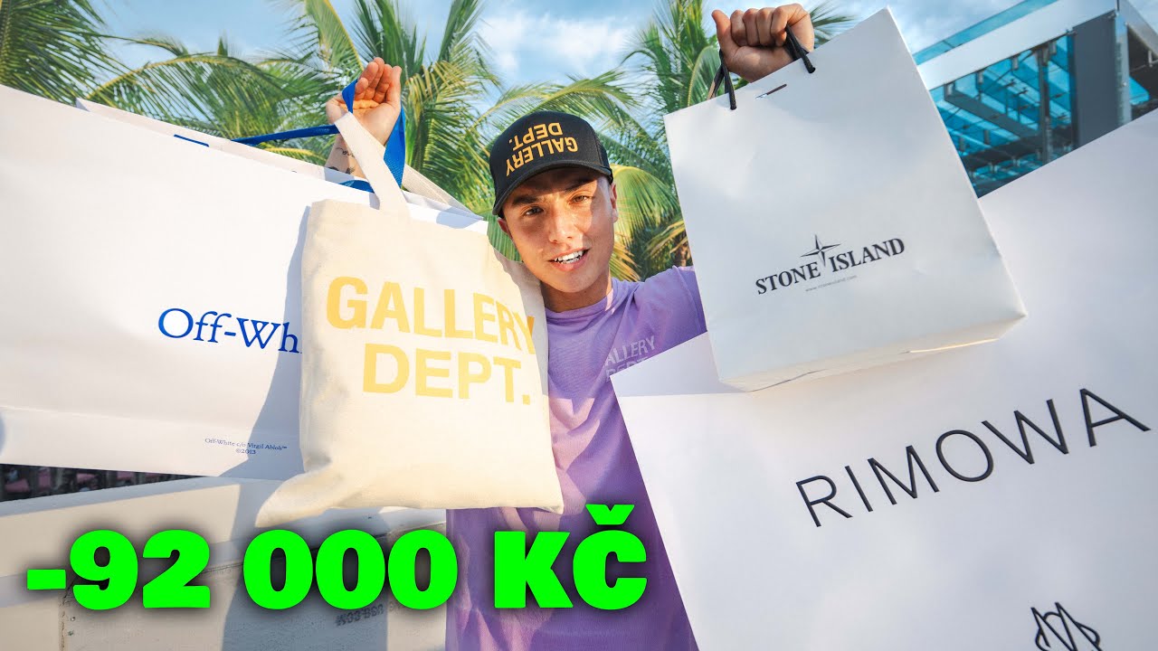 NAKUPOVÁNÍ V MIAMI 🇺🇸 Přidal se i DJ Khaled