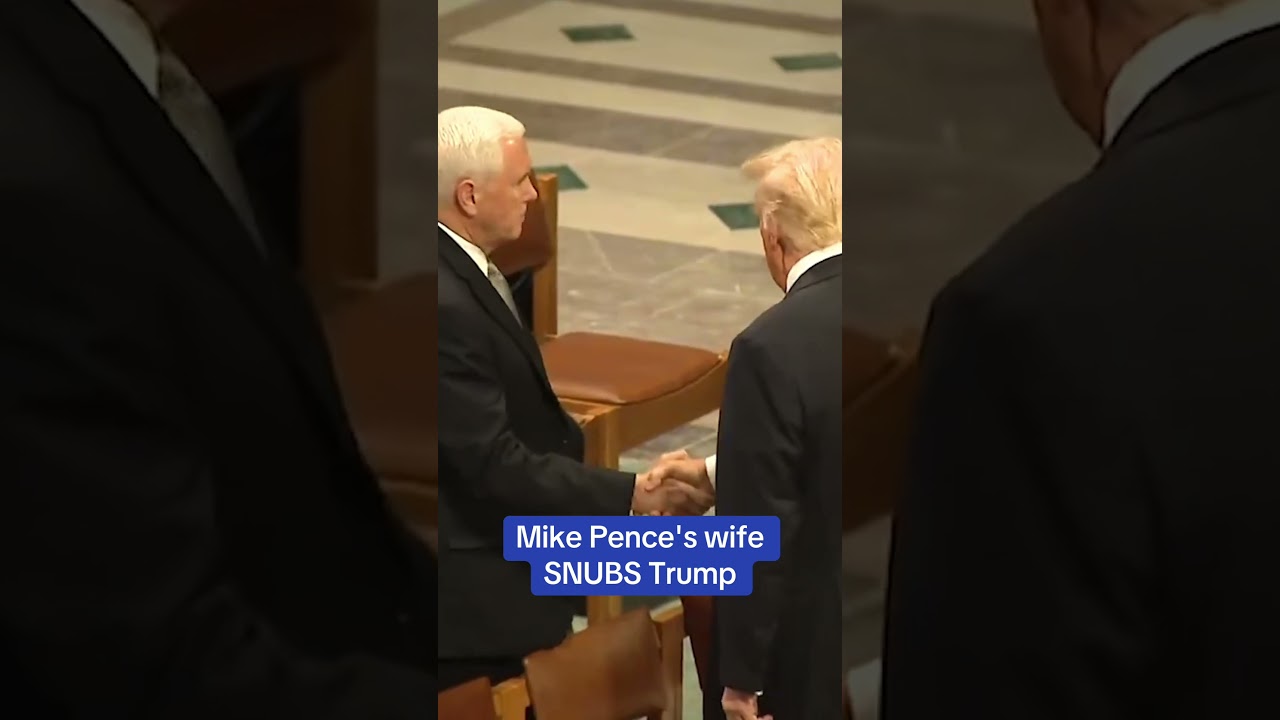 Mike Pence's wife Karen snubs Trump