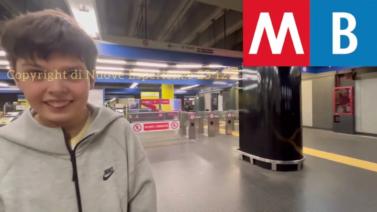 Metro B tour TIBURTINA FS e BOLOGNA in direzione Laurentina