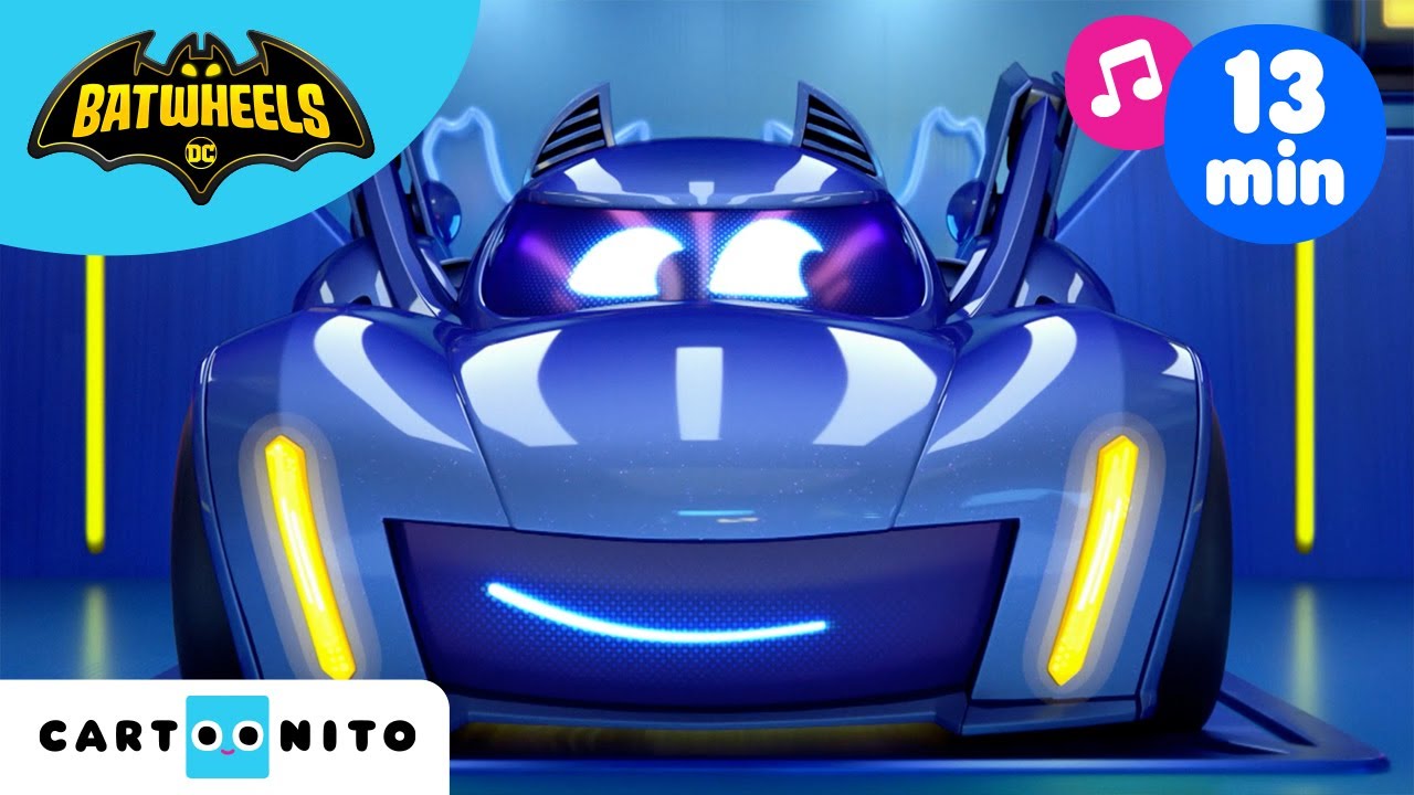 Compilation Batwheels | Bam la Batmobile | Cartoonito France | Musique pour enfants