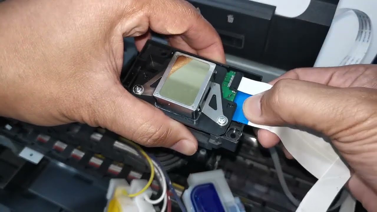 How to remove epson L1800 head for Manual cleaning(Declogging)