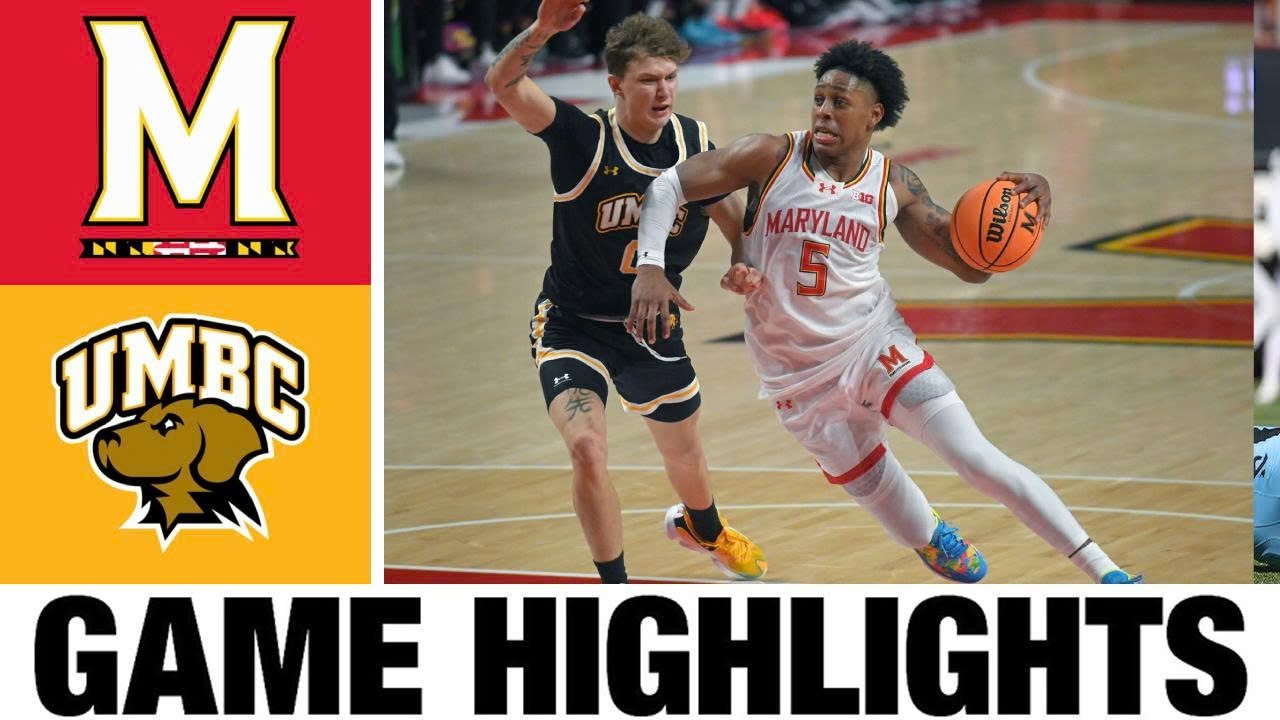 Maryland vs UMBC Highlights | Men's Basketball | College Basketball 2025