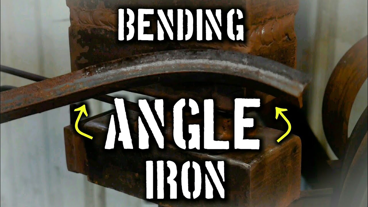 How to Bend Angle Iron by Hand or with a Power Hammer