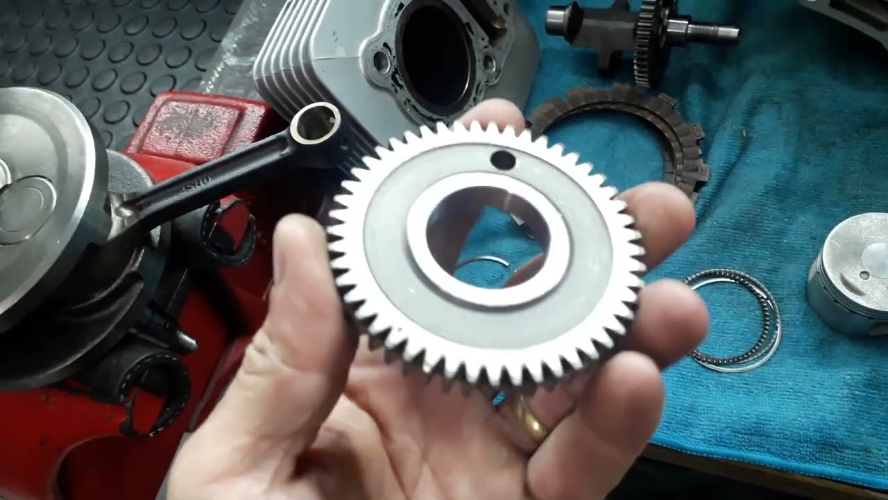 Resolvendo Problema do Motor da GSR-150  (Leandro)