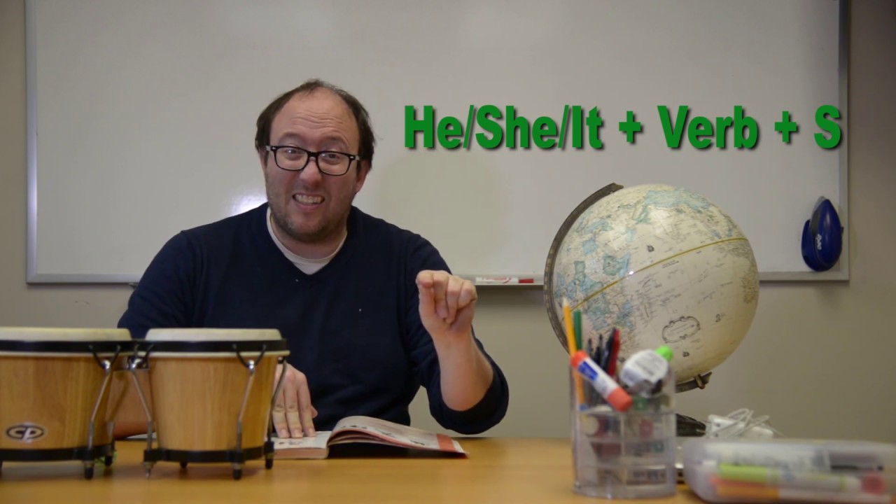 Third Person Singular - Simple Present- Learn English Grammar