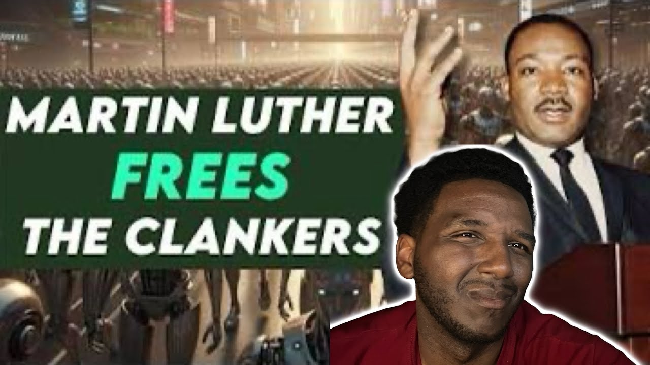 I dont think mlk died to free the clankers with this one…🤔😂 *tom teach* | Tjay2dope reacts 