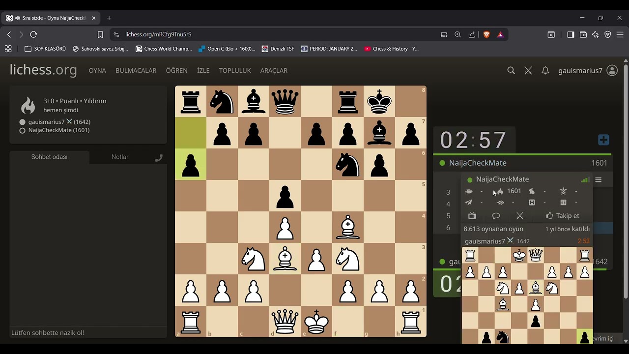 LİCHESS ANLATARAK OYNUYORUM BÖLÜM 5