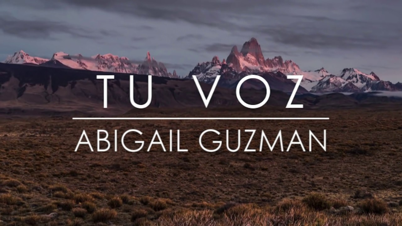 TU VOZ  -  Aby Guzman (v&iacute;deo oficial)