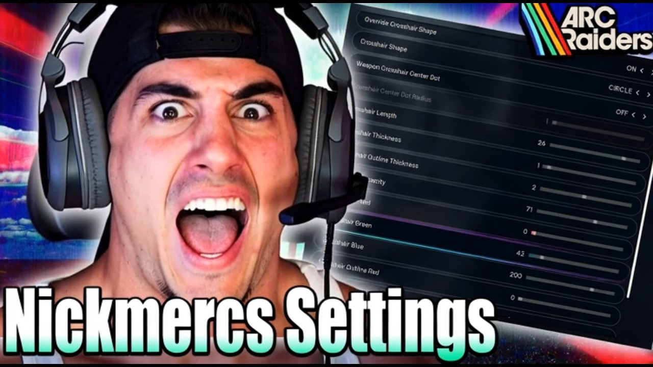Nickmercs Arc Raiders Settings 2025 &ndash; The Ultimate Pro Setup Revealed