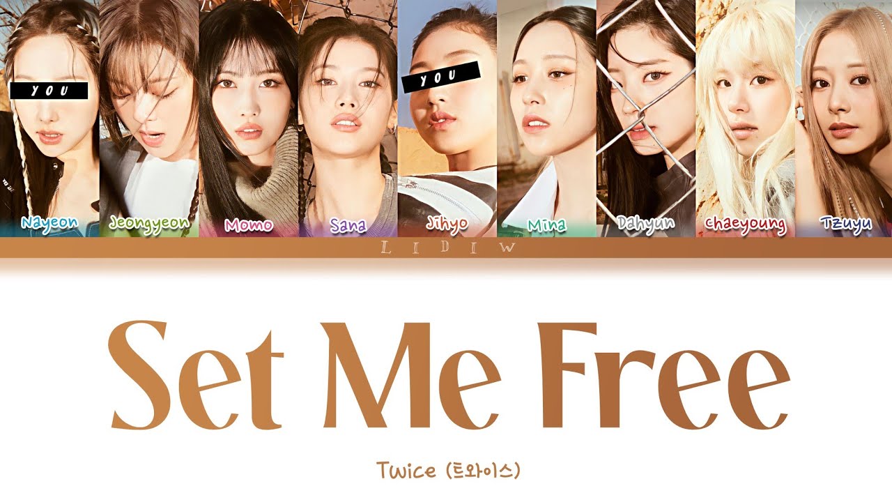TWICE || Set Me Free but you are Nayeon & Jihyo (Color Coded Lyrics Karaoke)