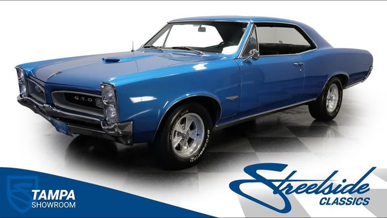 1966 Pontiac GTO  5560-TPA for sale | Charlotte, Atlanta, Dallas, Tampa, Phoenix, Nashville