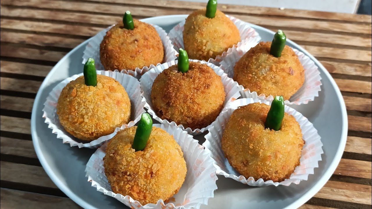 ГАРАНТИРОВАННО ПРОЧНЫЙ И НИКОГДА НЕ РАЗБЬЕТСЯ‼️КАРТОФЕЛЬНЫЙ КРОКЕТ С ПЕРЕПЕЛЫМ ЯЙЦОМ