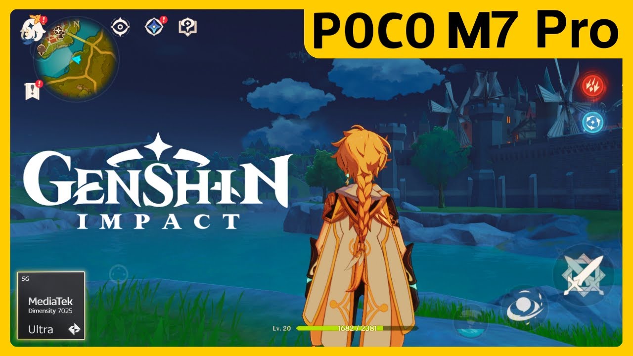 Genshin Impact | Poco M7 Pro | 12/512 | Dimensity 7025 Ultra