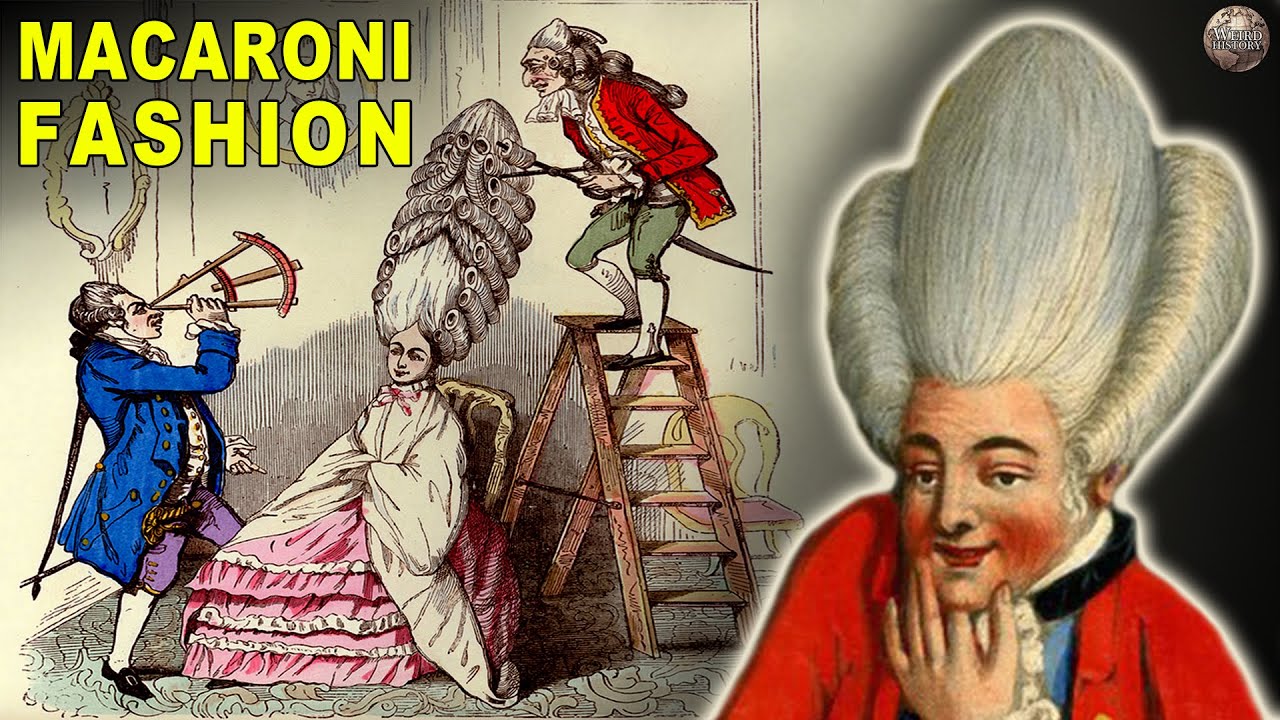 The Ridiculous History of Macaroni Fashion