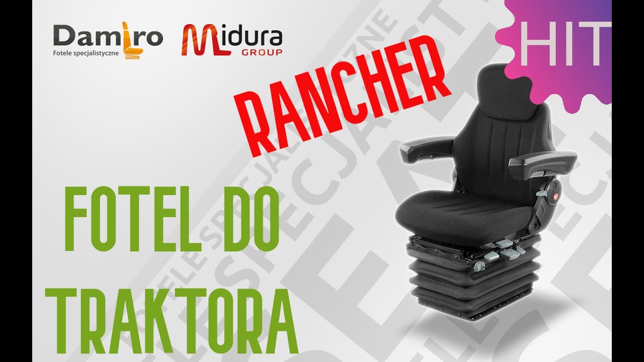 Najwygodniejszy fotel dla rolnika - RANCHER LGV95/H152 ARD