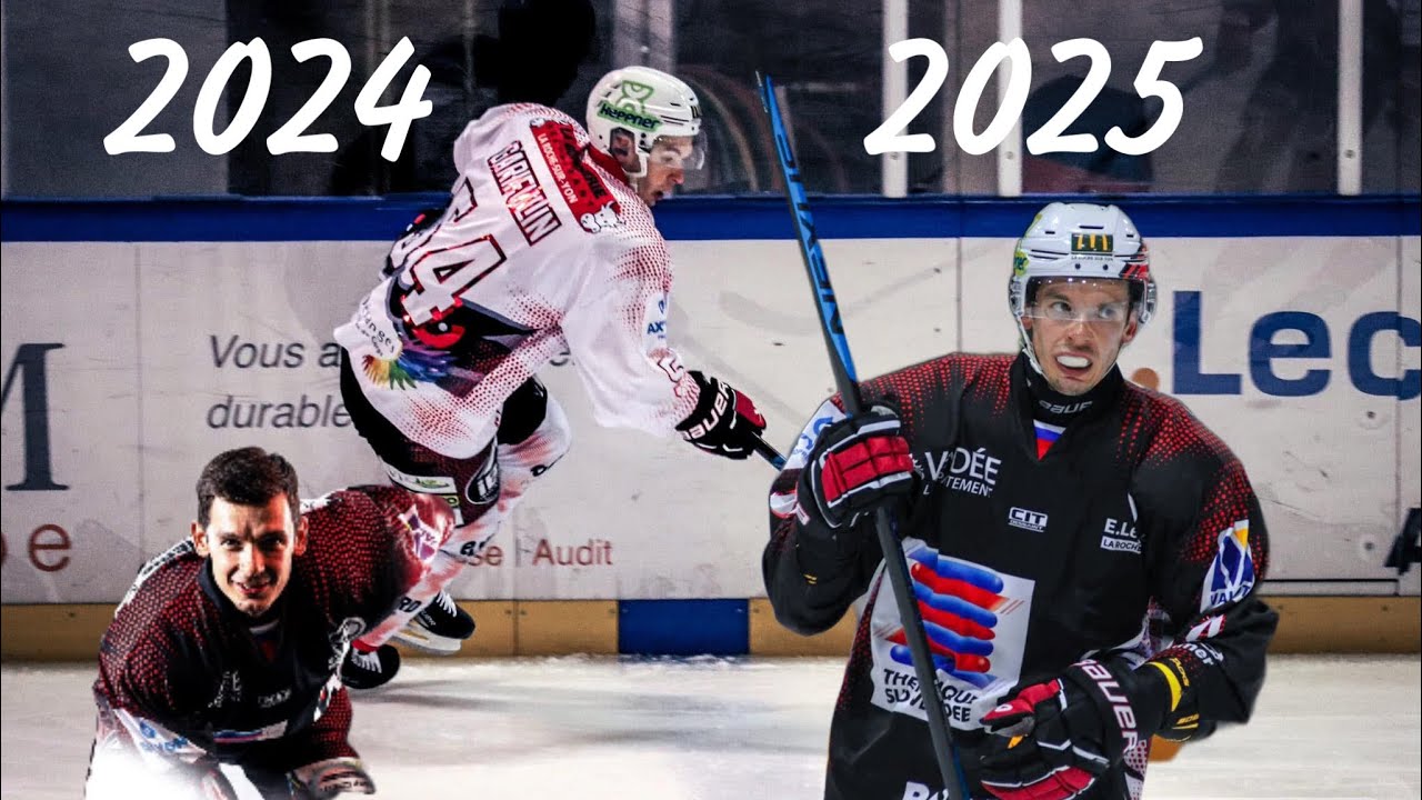 Goals and assists 2024/25. Hogly, La Roche sur Yon, France.