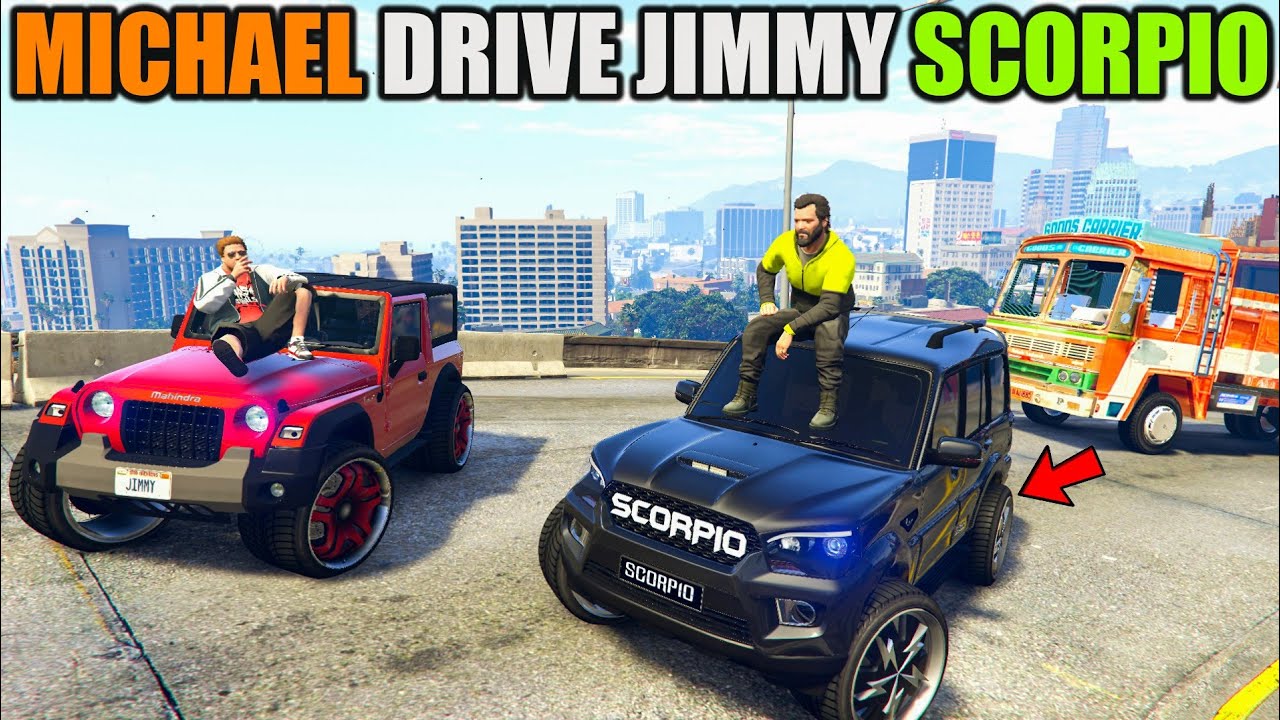 MICHAEL DRIVE JIMMY SCORPIO | GTA 5 😮
