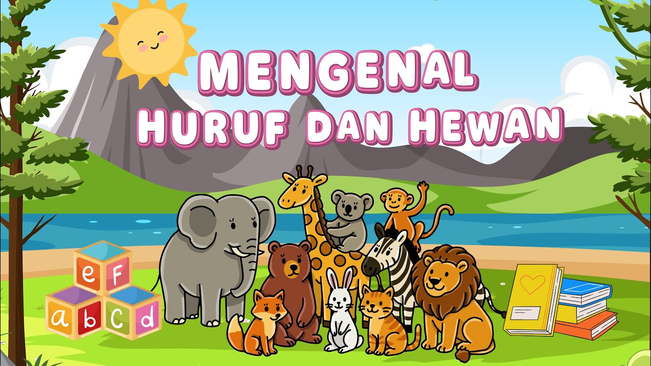 Mengenal Huruf dan Hewan | Belajar ABC | Edukasi Anak