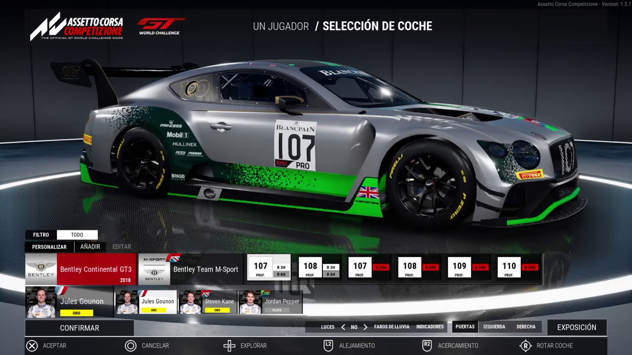 Assetto Corsa Competizione ECU MAPS