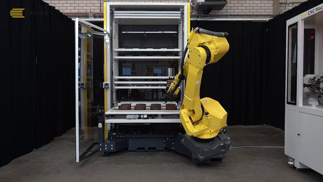 CELLRO - Xcelerate X60 - Automatizaci&oacute;n CNC con gran capacidad de almacenaje