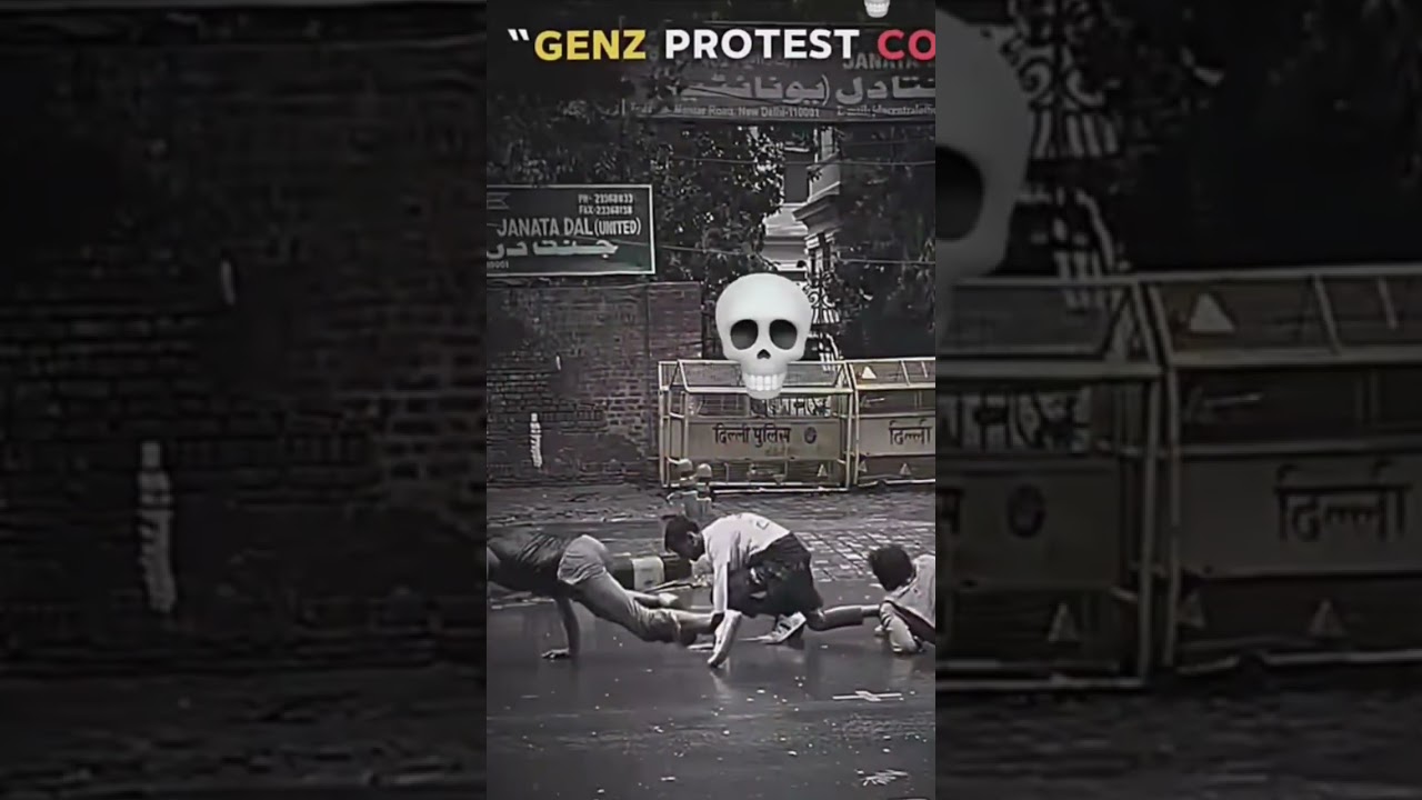 Протесты поколения Z #genz #genalpha #студенты #cjpprotest #bjp #amitshah #narendramodi #modi #ут...