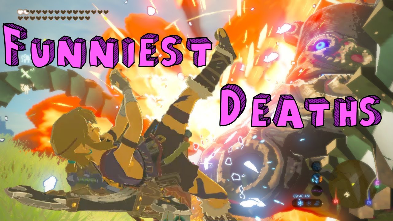 Funniest Deaths In BOTW Zelda Breath of the Wild