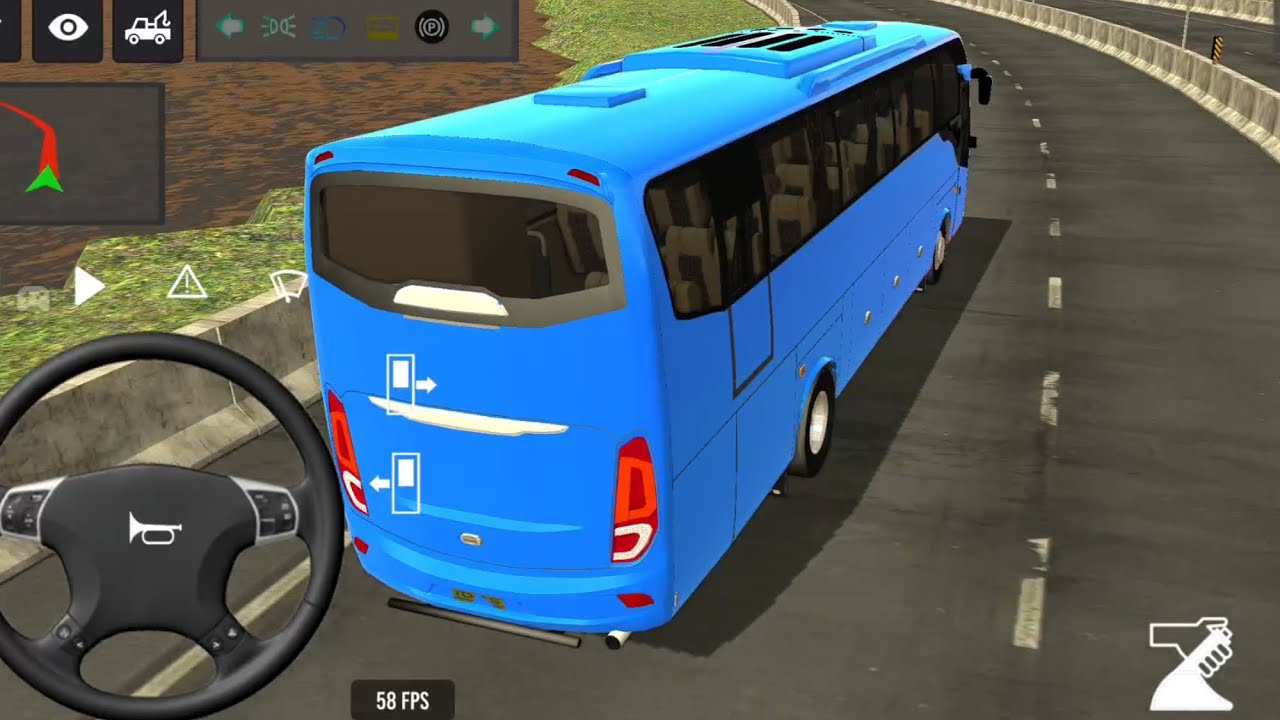 Bus Simulator Game Coach Bus Driving Euro Bus Driving Game Bus Driving Simulator part 1