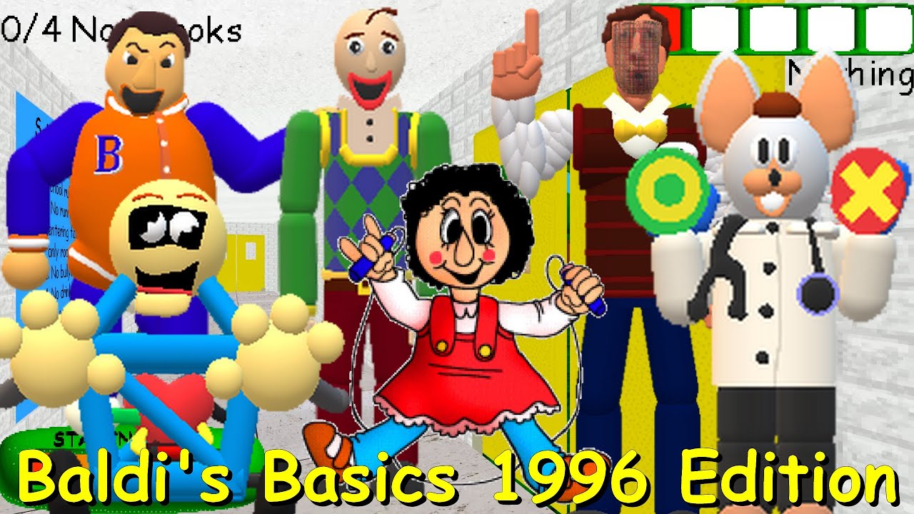 Baldi's Basics 1996 Edition — Baldi's Basics Plus Mod