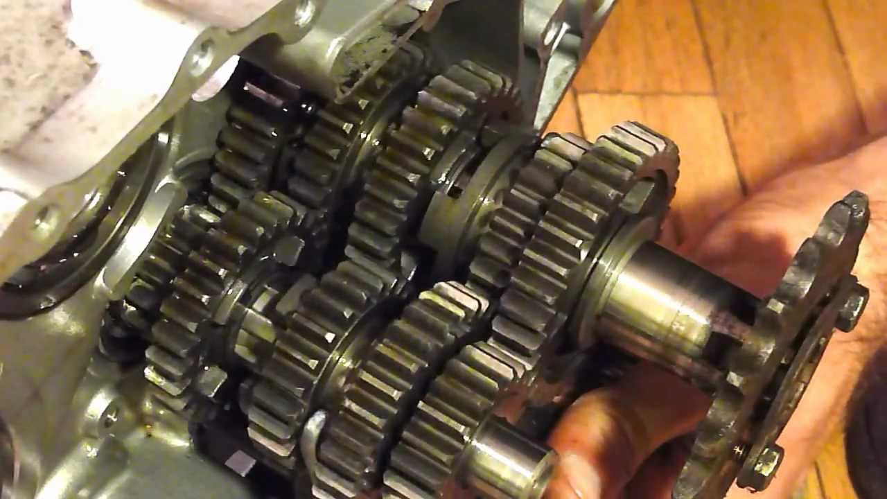 Motorcycle Transmission in action