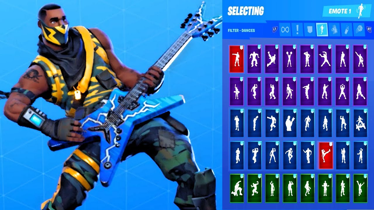 🔥 *NEW* Fortnite KNOCKOUT Skin Showcase with All Dances & Emotes Season 10 Outfit