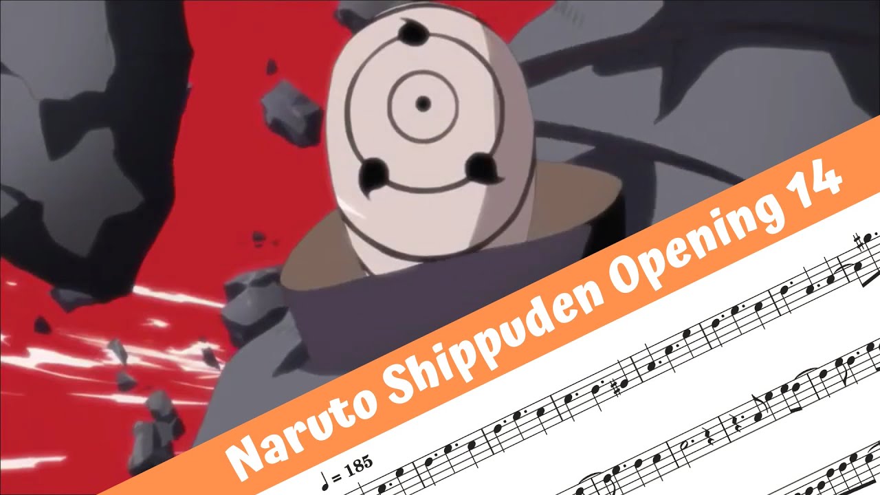 Naruto Shippuden Opening 14 (Flute)