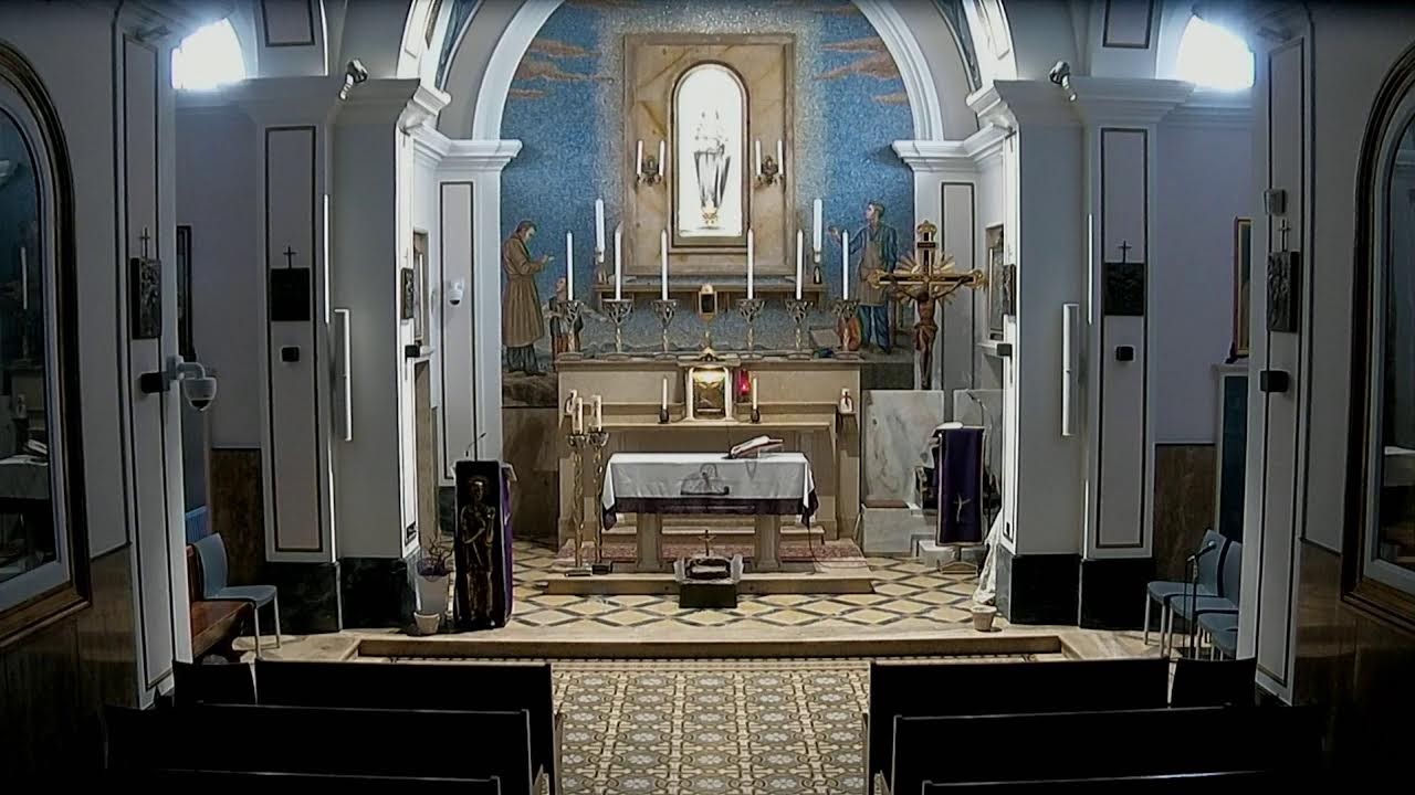 Santa messa dal santuario della Corva