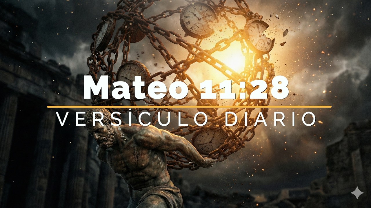 El secreto bíblico para vencer la ANSIEDAD y el estrés -Versiculo diario: Mateo 11:28