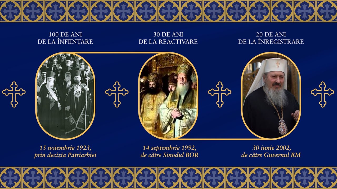 🔴 Sfânta Liturghie arhierească la aniversarea a 30 de ani de la reactivarea Mitropoliei Basarabiei