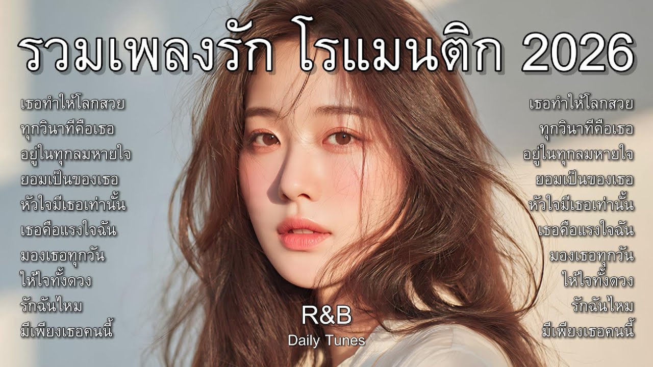 เธอทำให้โลกสวย รวมเพลงรัก โรแมนติก 2026 : R&B