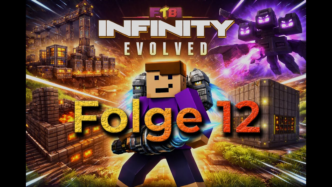 💀⚙️ FTB Infinity Evolved Gameplay – Die krasseste Mobfarm im Modpack | Folge 12