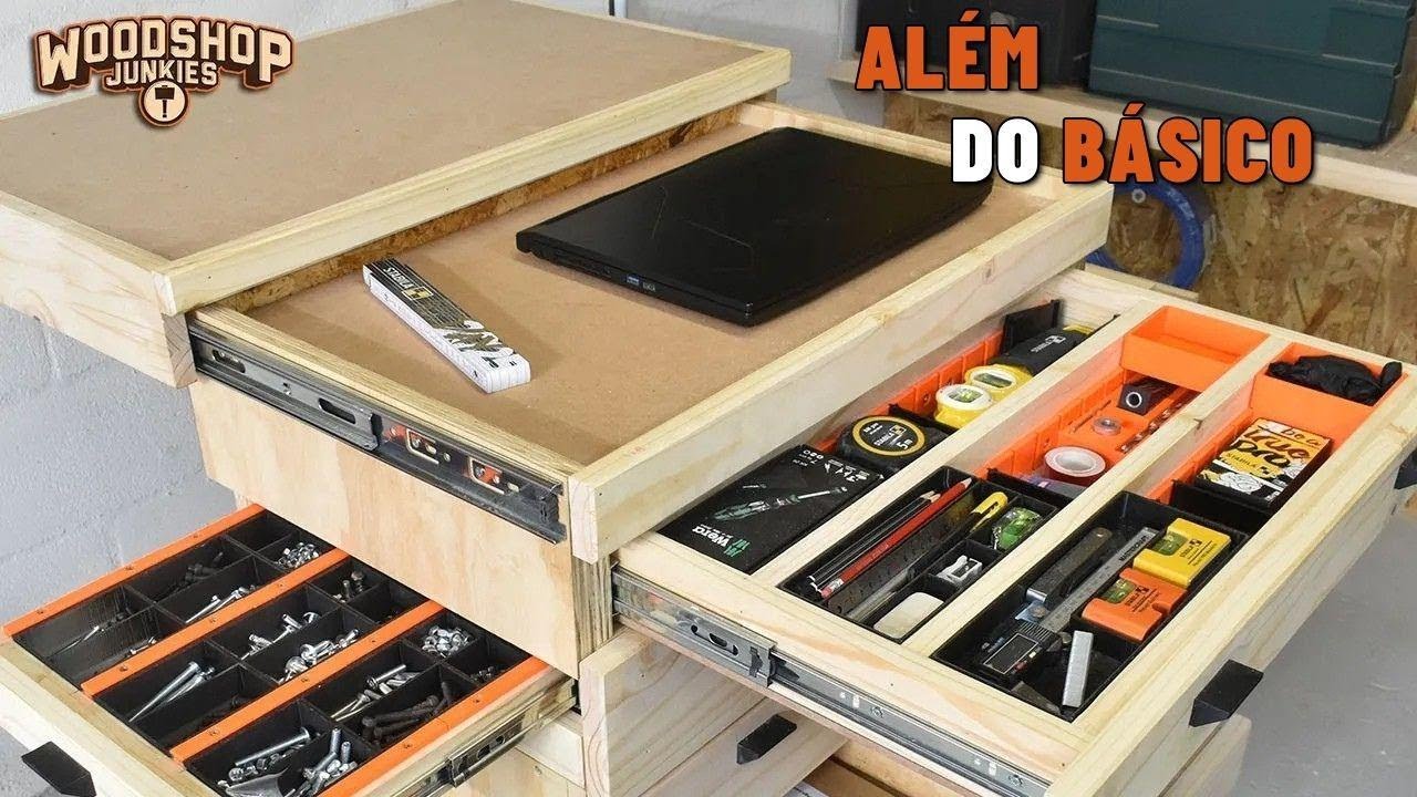 Transforme sua oficina pequena com essa mesa incrível!