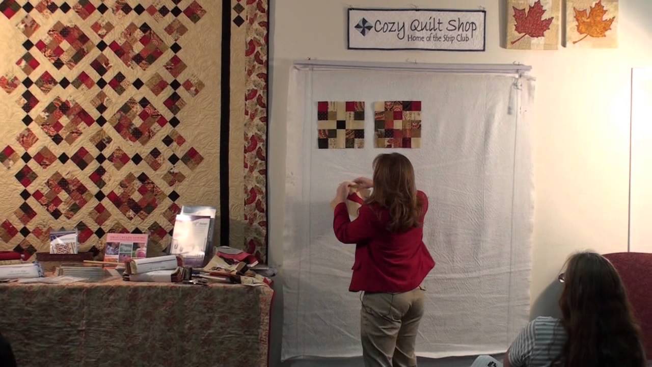 Meditation- Strip Presentation by Cozy Quilt Desings
