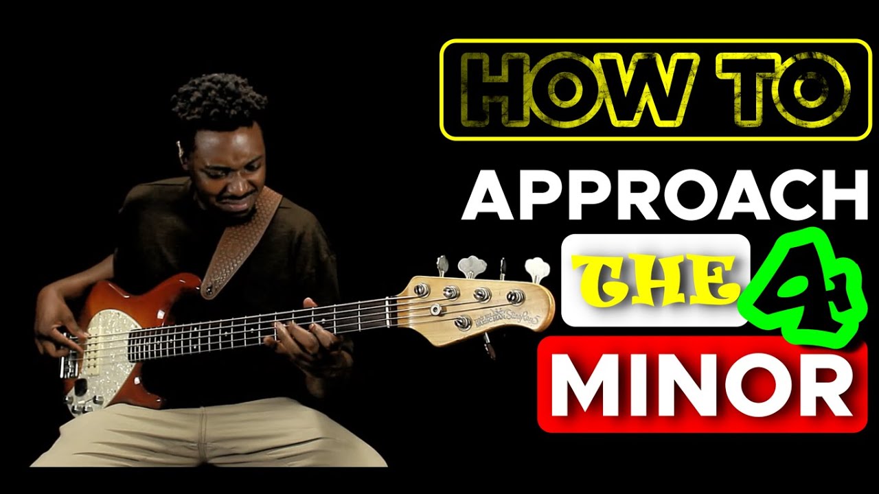 BASS MOVEMENT TO THE 4 MINOR LESSON