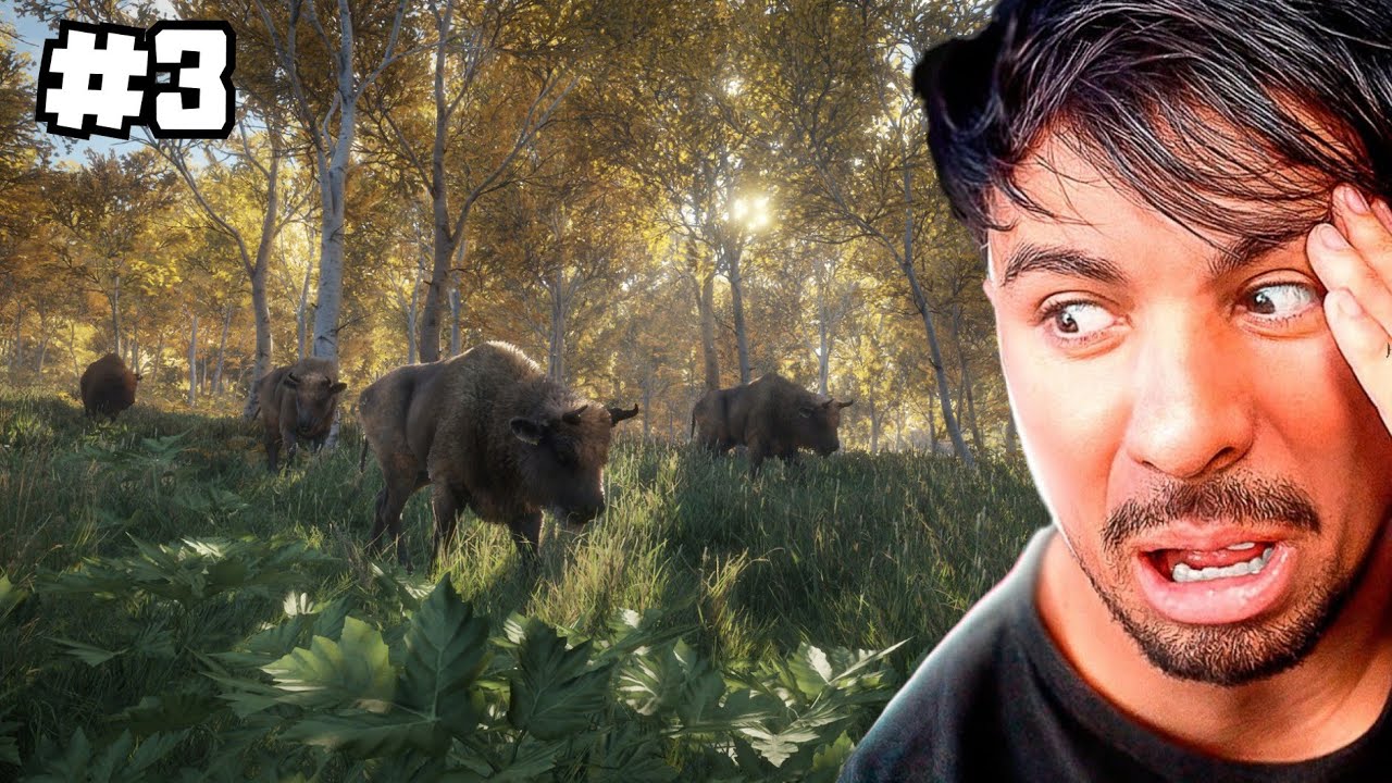 PIUZINHO EXPLORANDO O MAPA DE THE HUNTER CALL OF THE WILD #3